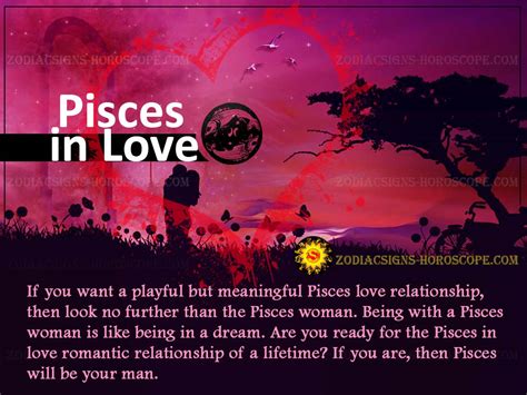 who does pisces fall in love with